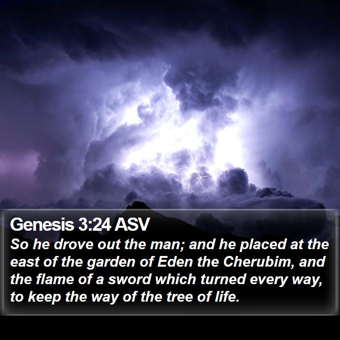 Genesis 3:24 ASV Bible Study