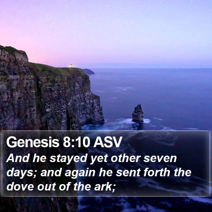 Genesis 8:10 ASV Bible Study