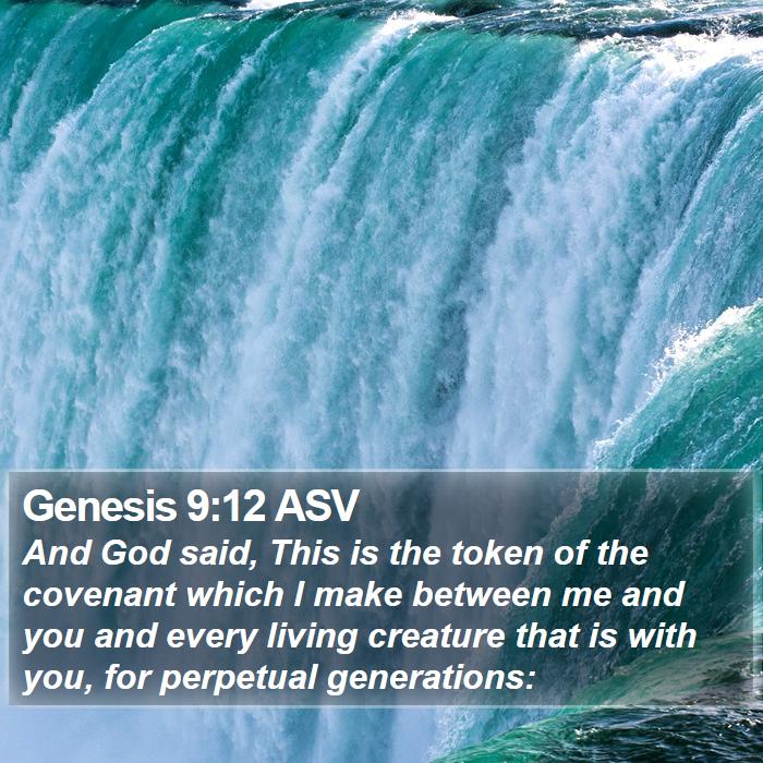 Genesis 9:12 ASV Bible Study