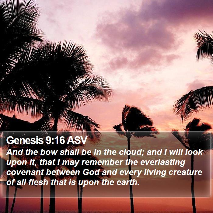 Genesis 9:16 ASV Bible Study