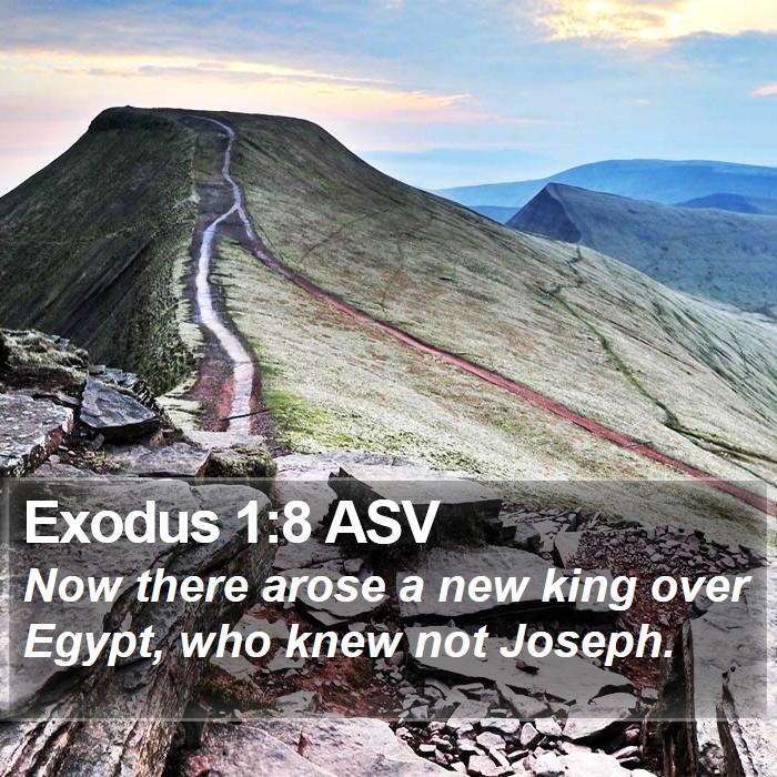 Exodus 1:8 ASV Bible Study