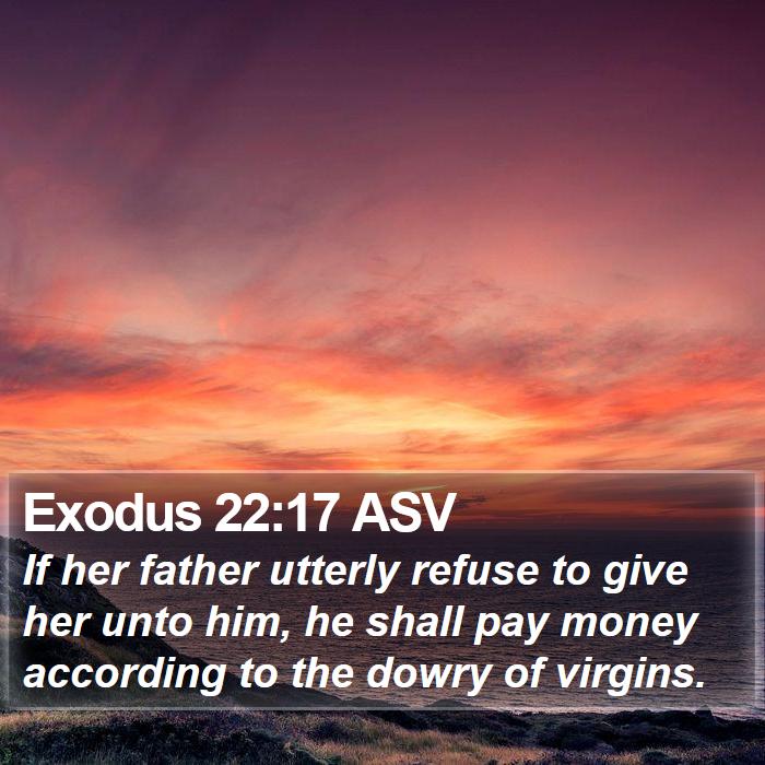 Exodus 22:17 ASV Bible Study