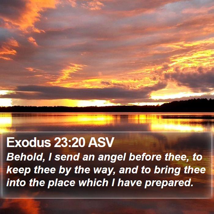 Exodus 23:20 ASV Bible Study