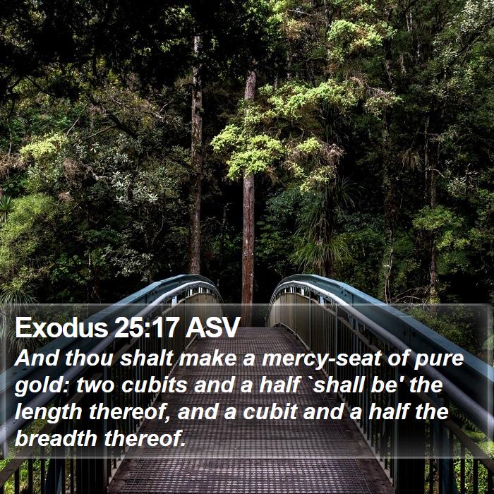 Exodus 25:17 ASV Bible Study