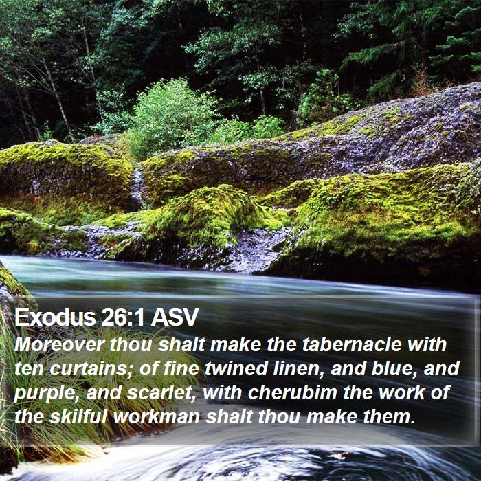 Exodus 26:1 ASV Bible Study