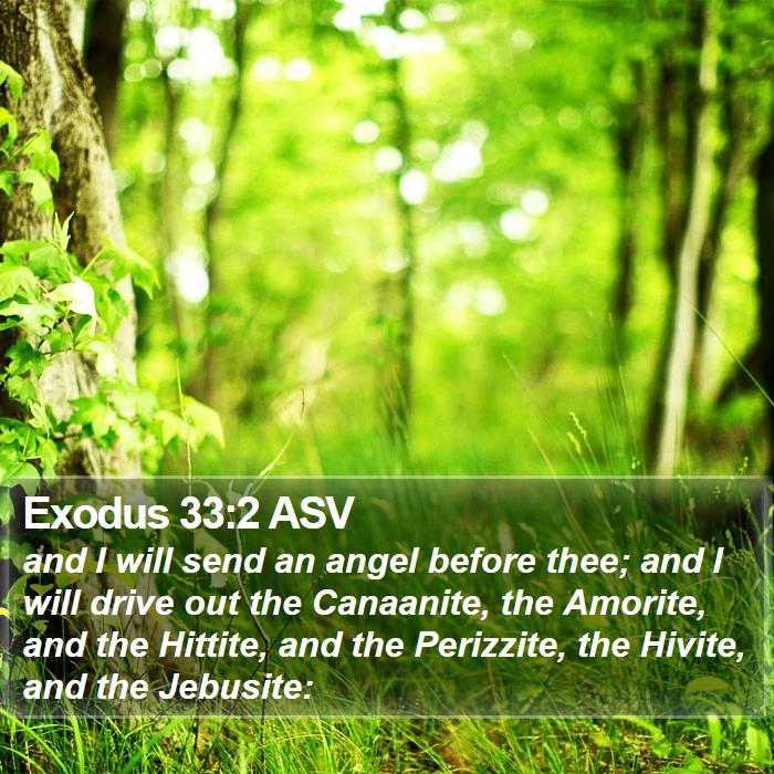 Exodus 33:2 ASV Bible Study