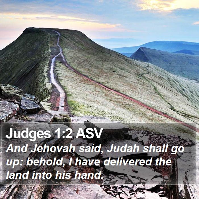 Judges 1:2 ASV Bible Study