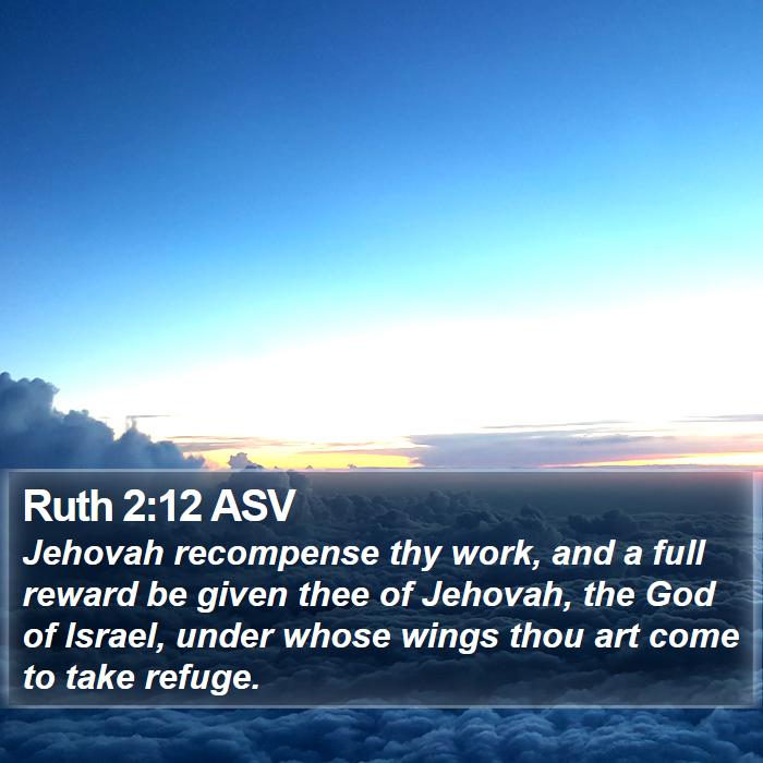 Ruth 2:12 ASV Bible Study