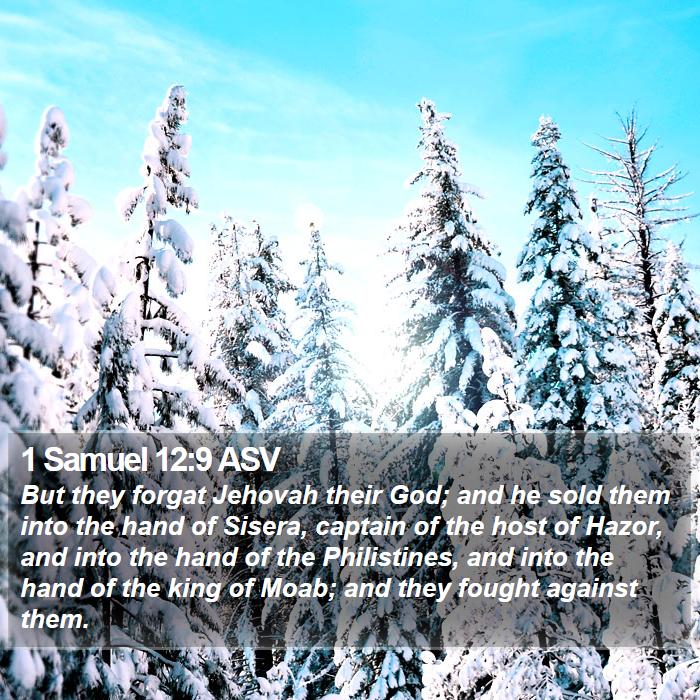 1 Samuel 12:9 ASV Bible Study