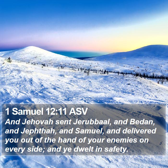 1 Samuel 12:11 ASV Bible Study