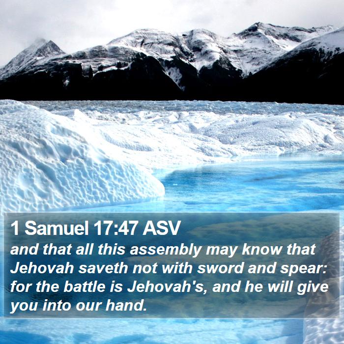 1 Samuel 17:47 ASV Bible Study