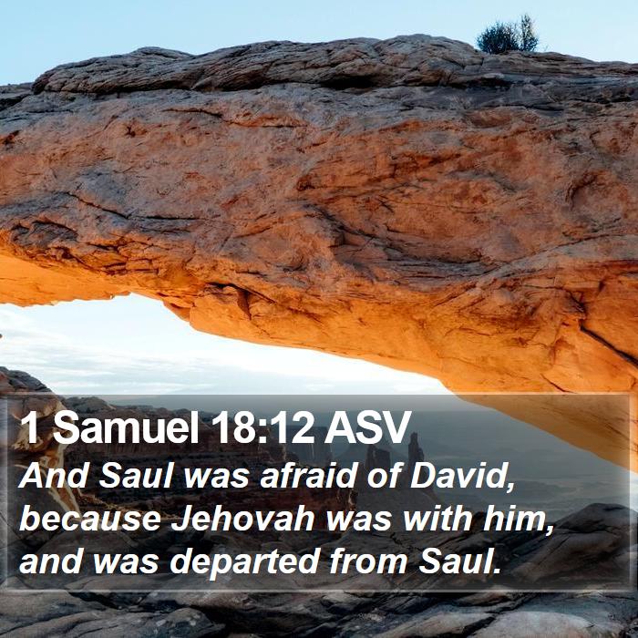 1 Samuel 18:12 ASV Bible Study