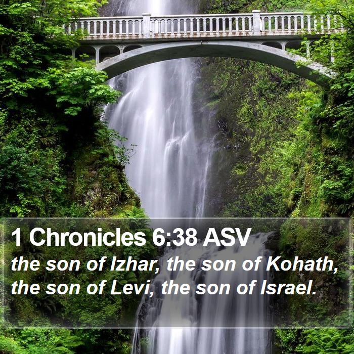 1 Chronicles 6:38 ASV Bible Study