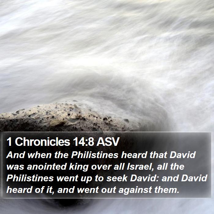 1 Chronicles 14:8 ASV Bible Study