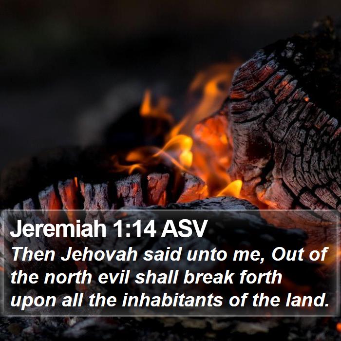 Jeremiah 1:14 ASV Bible Study