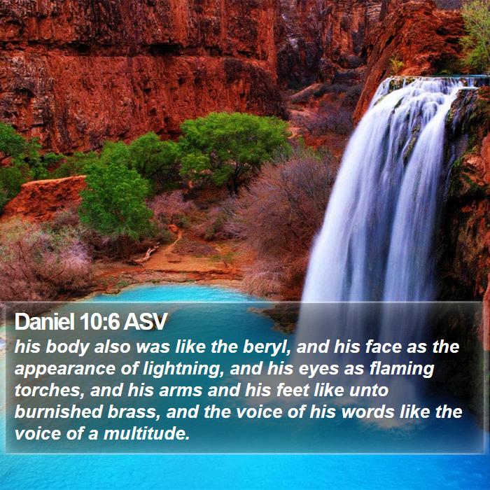 Daniel 10:6 ASV Bible Study