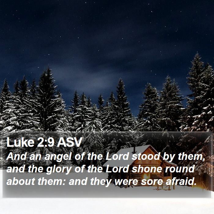 Luke 2:9 ASV Bible Study