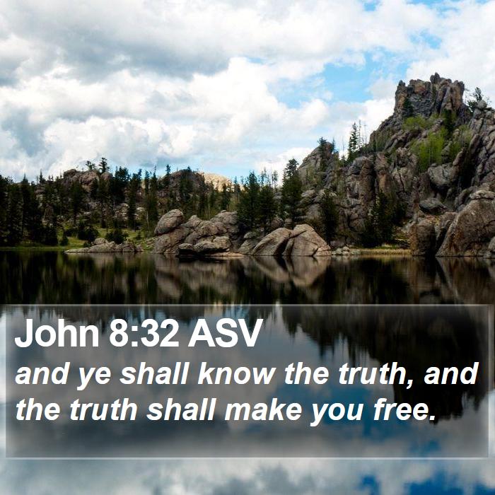 John 8:32 ASV Bible Study