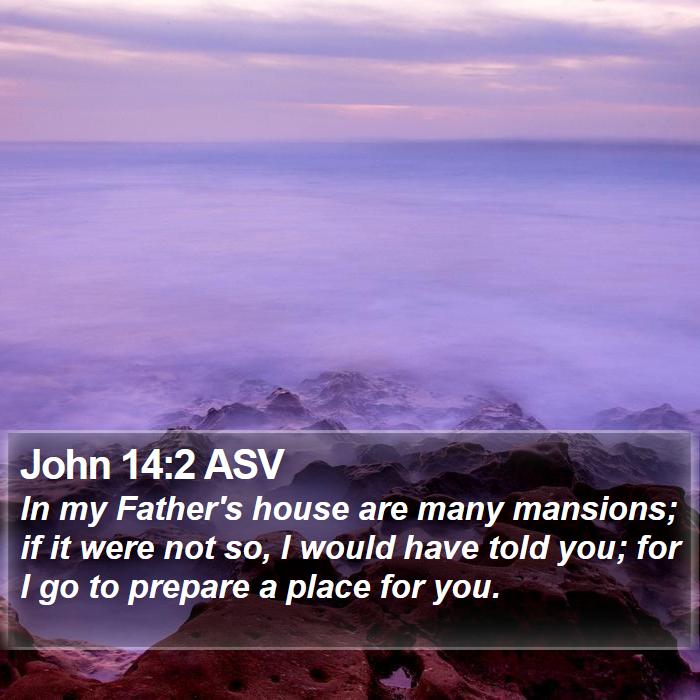 John 14:2 ASV Bible Study