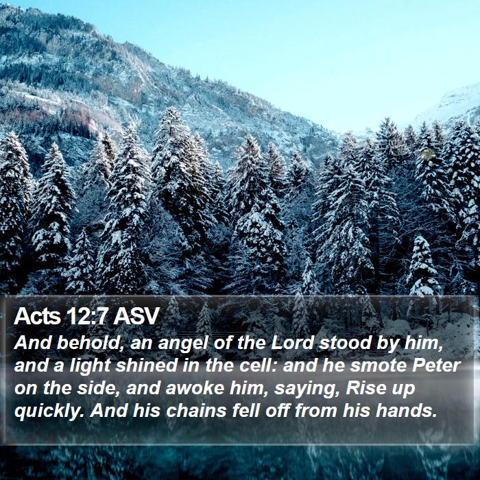 Acts 12:7 ASV Bible Study