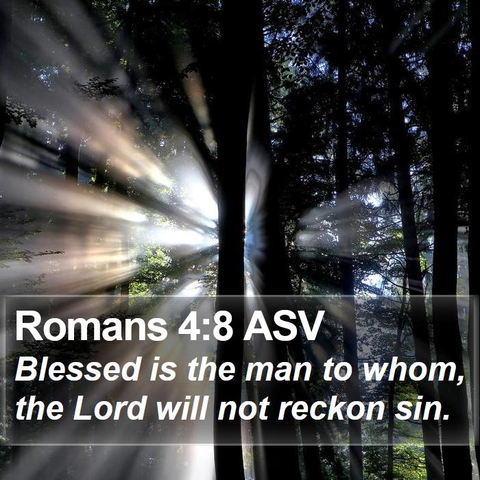 Romans 4:8 ASV Bible Study