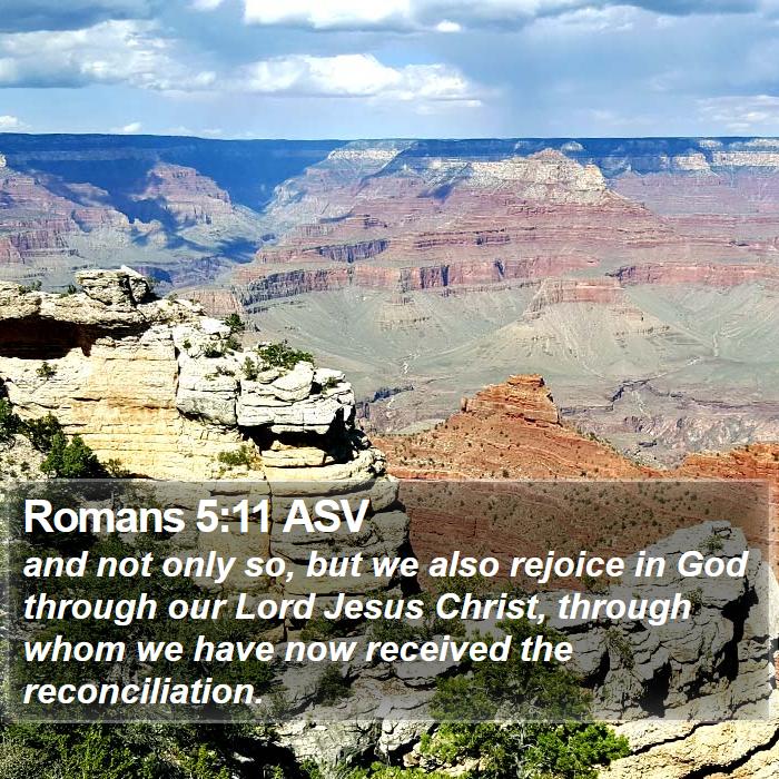 Romans 5:11 ASV Bible Study