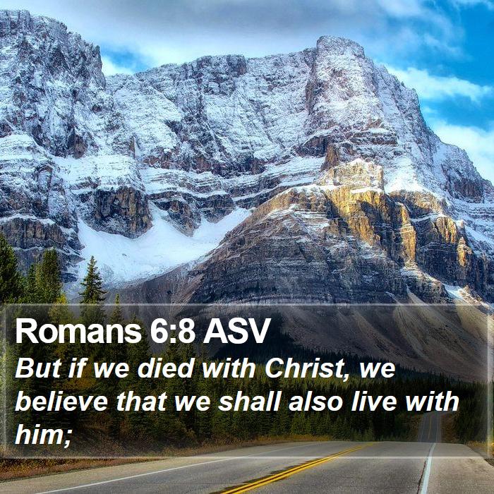 Romans 6:8 ASV Bible Study