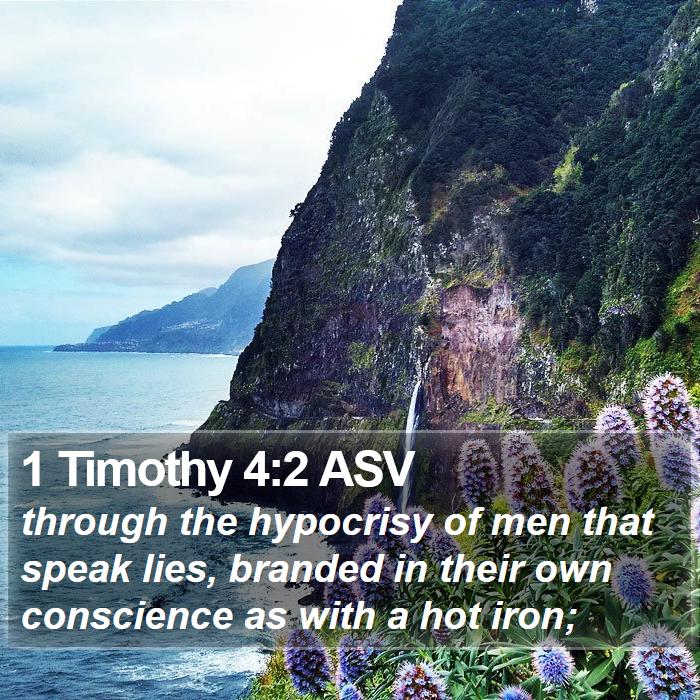 1 Timothy 4:2 ASV Bible Study