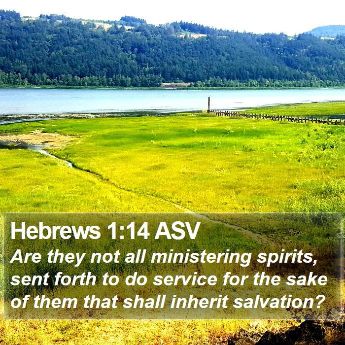 Hebrews 1:14 ASV Bible Study