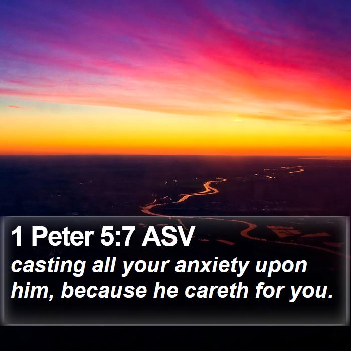 1 Peter 5:7 ASV Bible Study