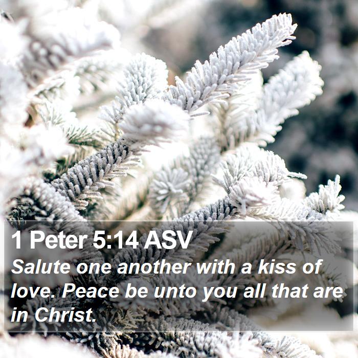 1 Peter 5:14 ASV Bible Study