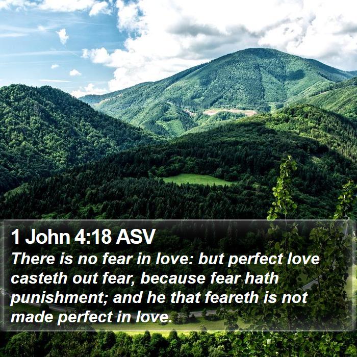 1 John 4:18 ASV Bible Study