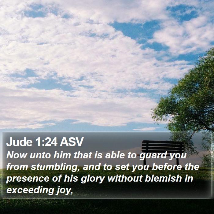 Jude 1:24 ASV Bible Study