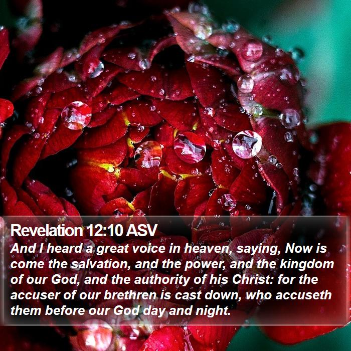 Revelation 12:10 ASV Bible Study