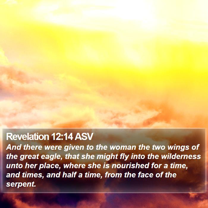 Revelation 12:14 ASV Bible Study