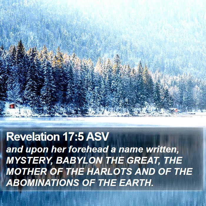 Revelation 17:5 ASV Bible Study