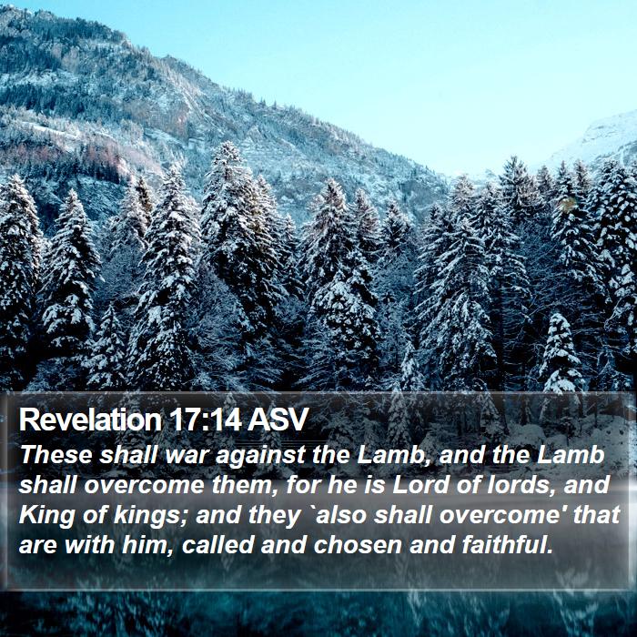 Revelation 17:14 ASV Bible Study