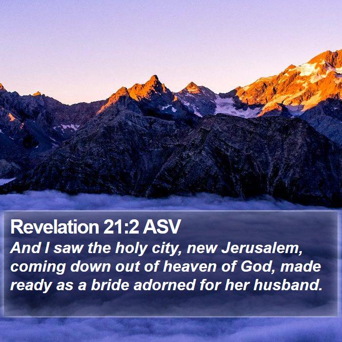 Revelation 21:2 ASV Bible Study